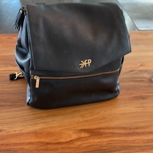 Freshly picked ebony backpack.